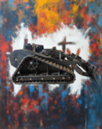 Remote-Controlled Tracked Lawn Mower (VDTK-850) - Image 6