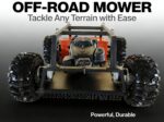 Four-Wheel Drive Remote-Controlled Lawn Mower (VDML-600)