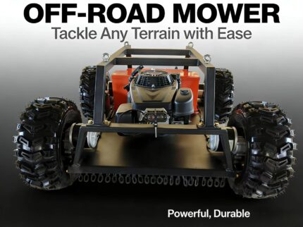 Four-Wheel Drive Remote-Controlled Lawn Mower (VDML-600)