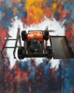 Four-Wheel Drive Remote-Controlled Lawn Mower (VDML-600) - Image 2